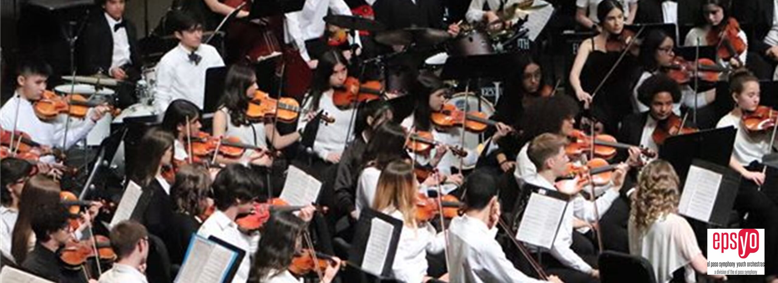 Picture of youth symphony students performing